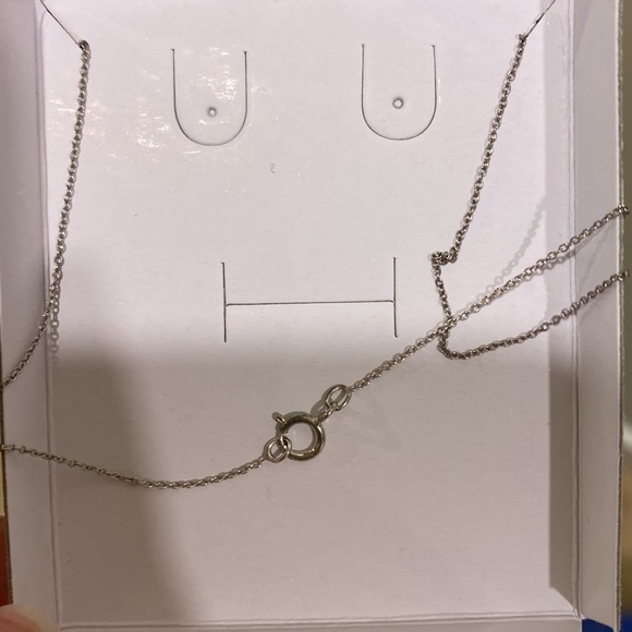 People’s Silver Amythest Stone Necklace - Picture 6 of 7